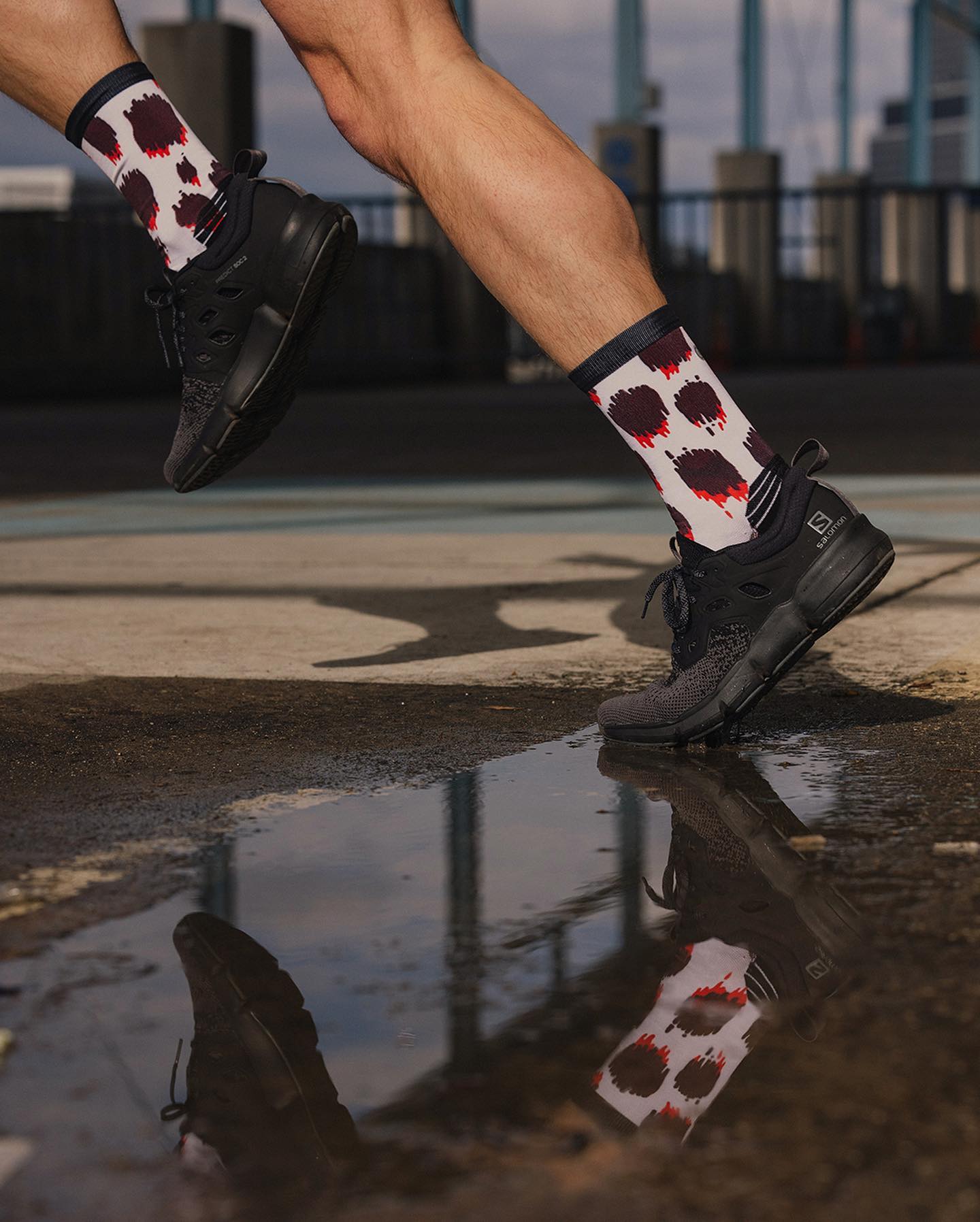 skarpety do biegania ciele